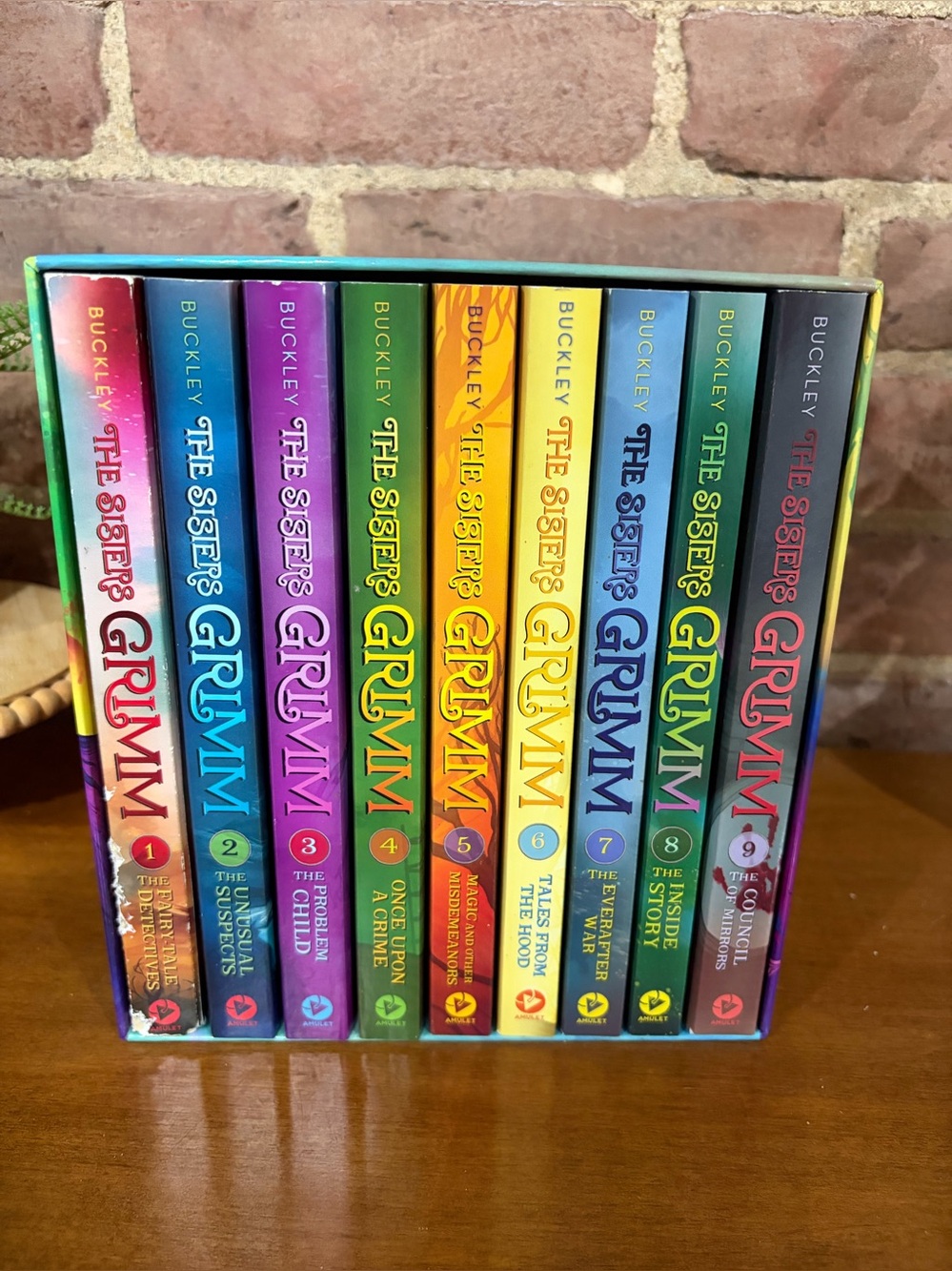 The Sisters Grimm Book Series 1-9 set by Michael Buckley